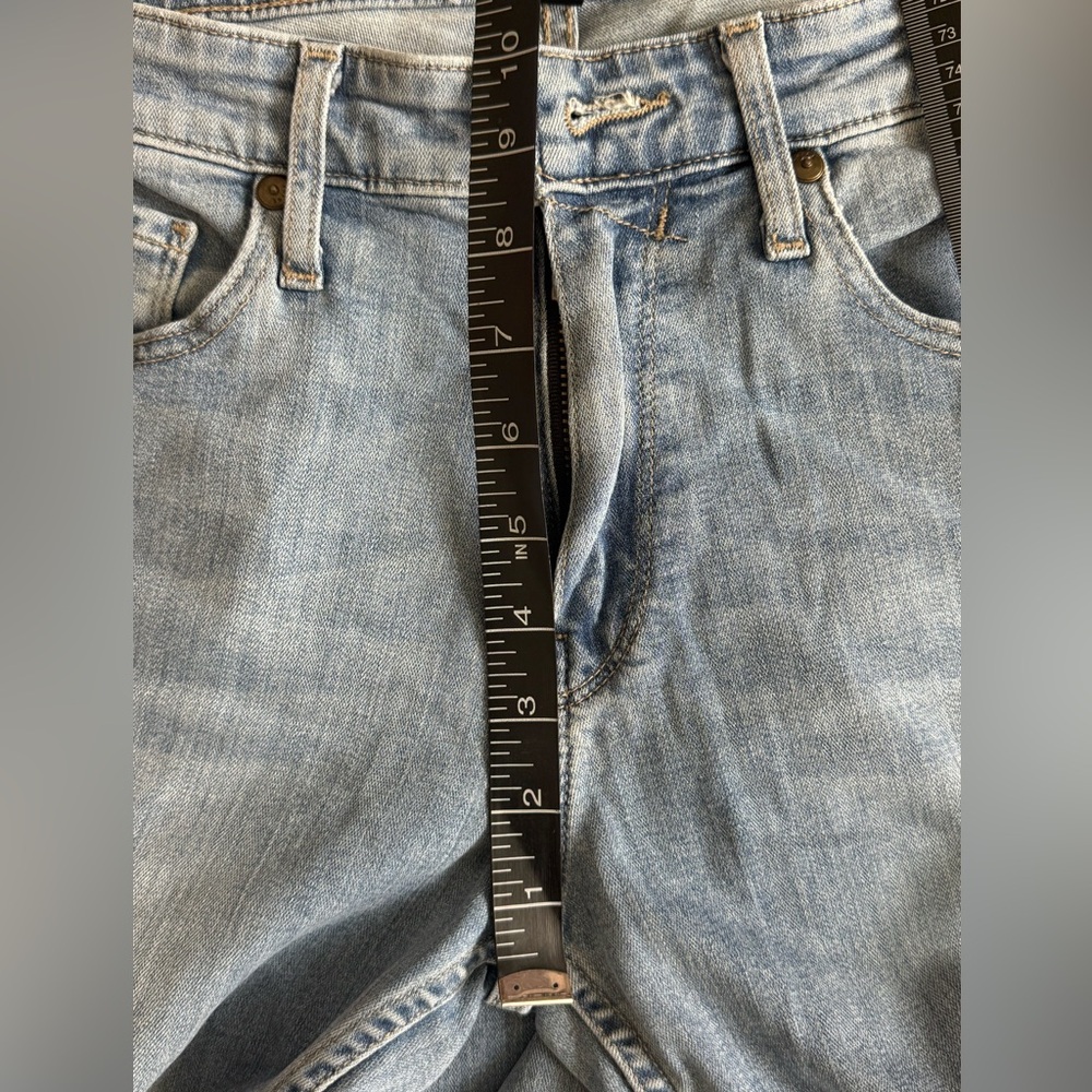 PAIGE “Federal” Sky Blue Skinny Jeans sz 30 - Picture 6 of 7